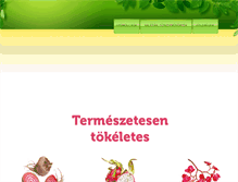 Tablet Screenshot of fruitonline.hu